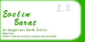 evelin barat business card